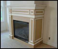 Handcrafted Fireplace